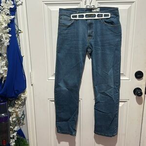 Wrangler straight fit jeans size 33w 30L